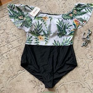 Floral Bathing Suit